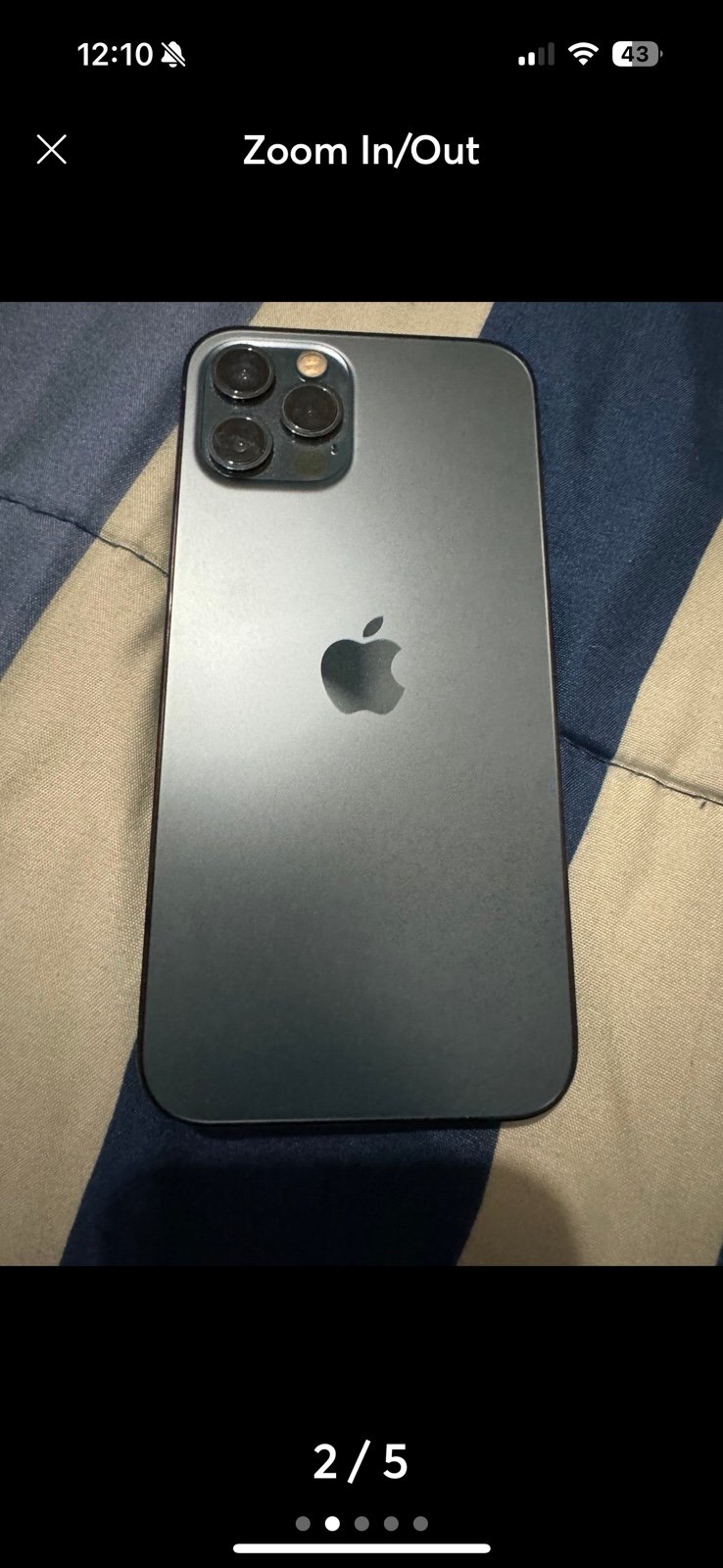 Apple iPhone 12 Pro 128 GB in Pacific Blue for Unlocked 6F32