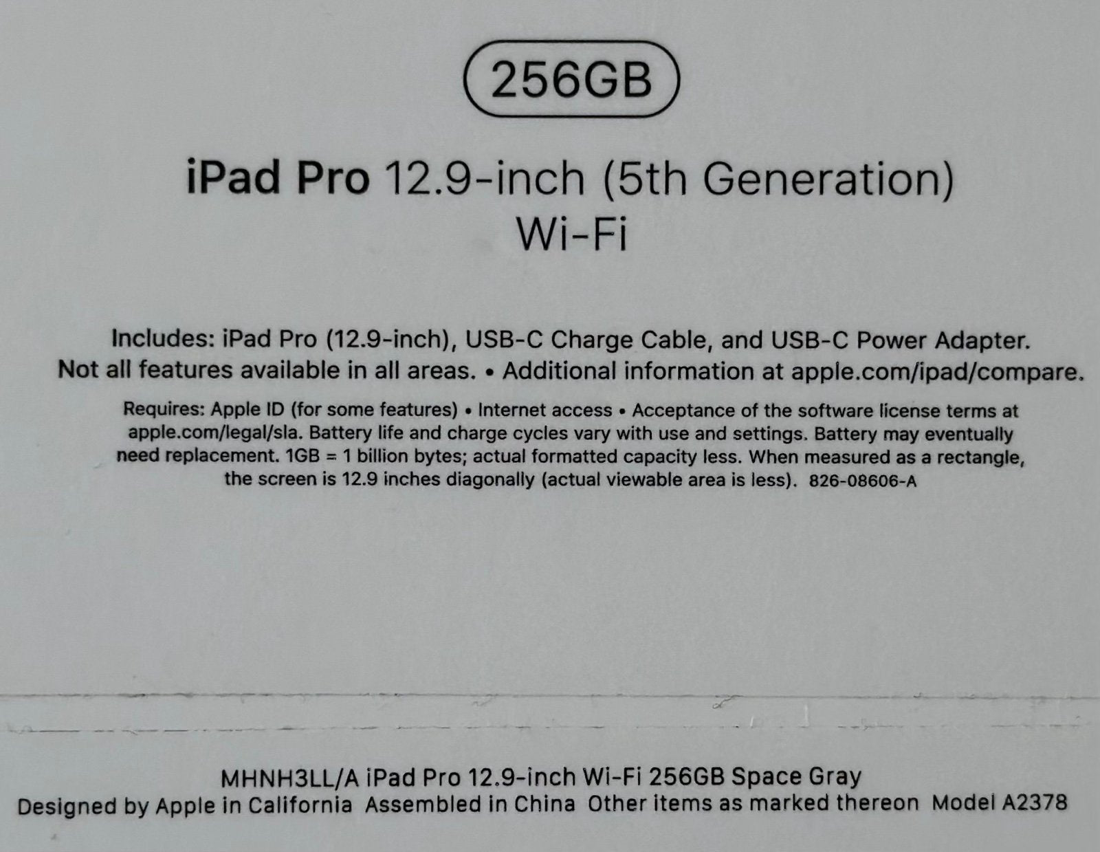 iPad Pro 5th Gen Bundle - 256GB - Space Gray 5Q75