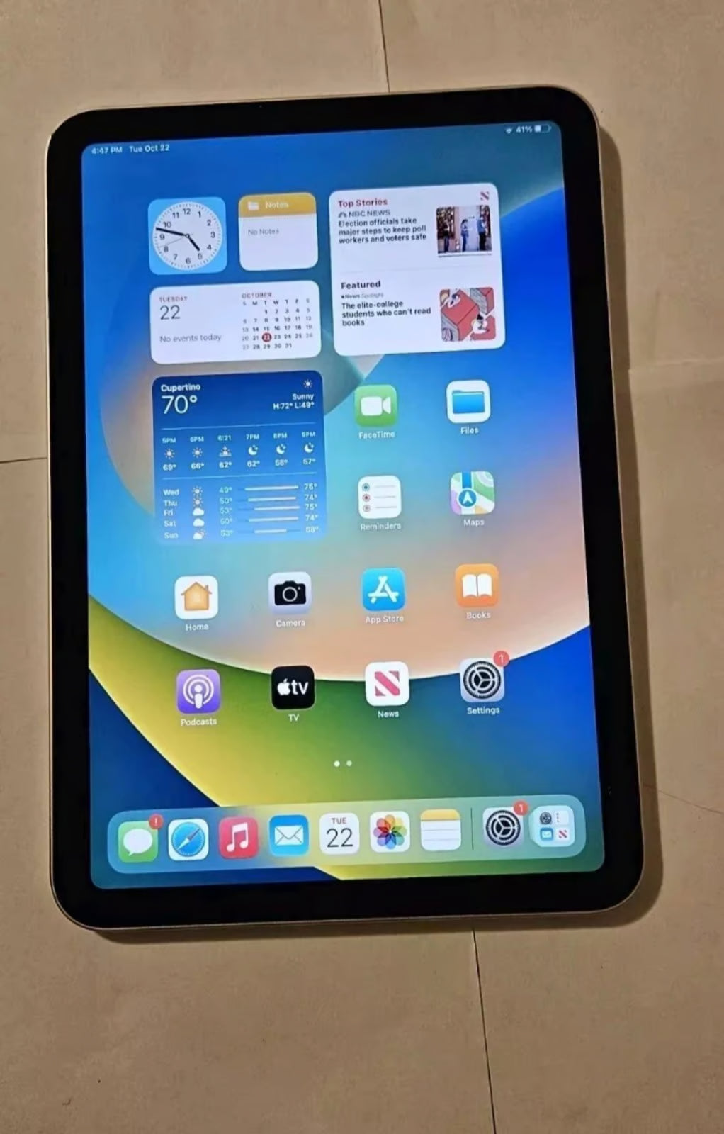 Apple iPad Mini 6th Generation 64 GB in Pink 2M73