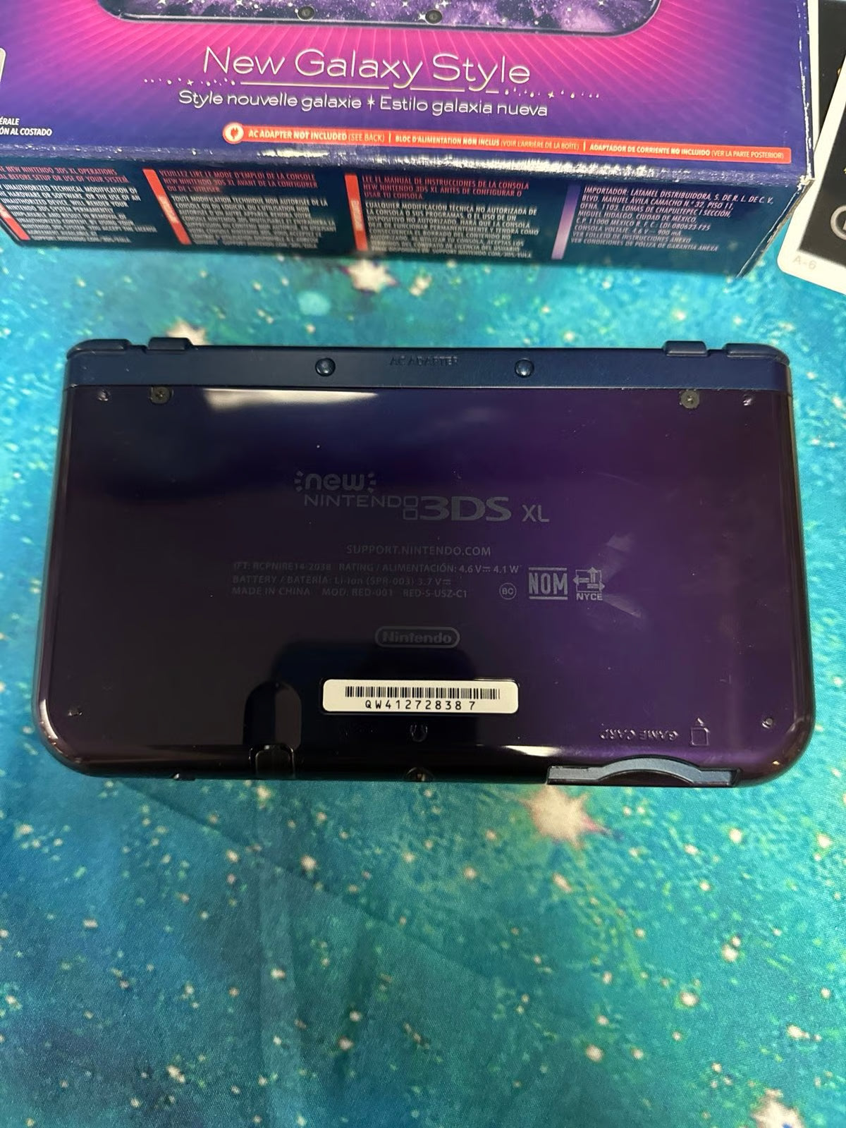 New Nintendo 3DS XL Galaxy w/ box
