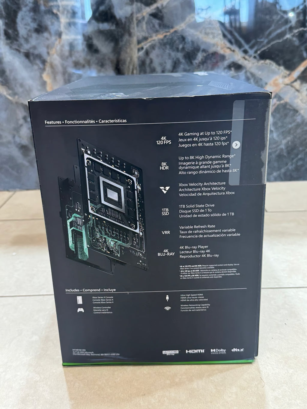 NEW Microsoft Xbox Series X 1TB SSD Home Console - Black 3Z31