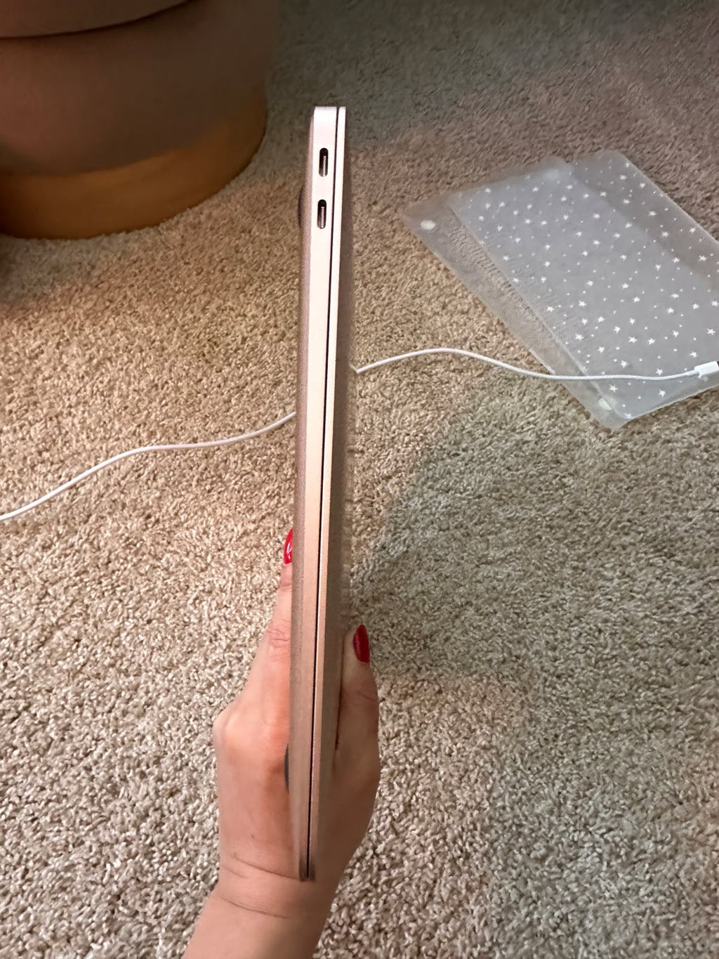 MacBook Air Rose Gold M1 16gb Ram 1TB storage 1S67