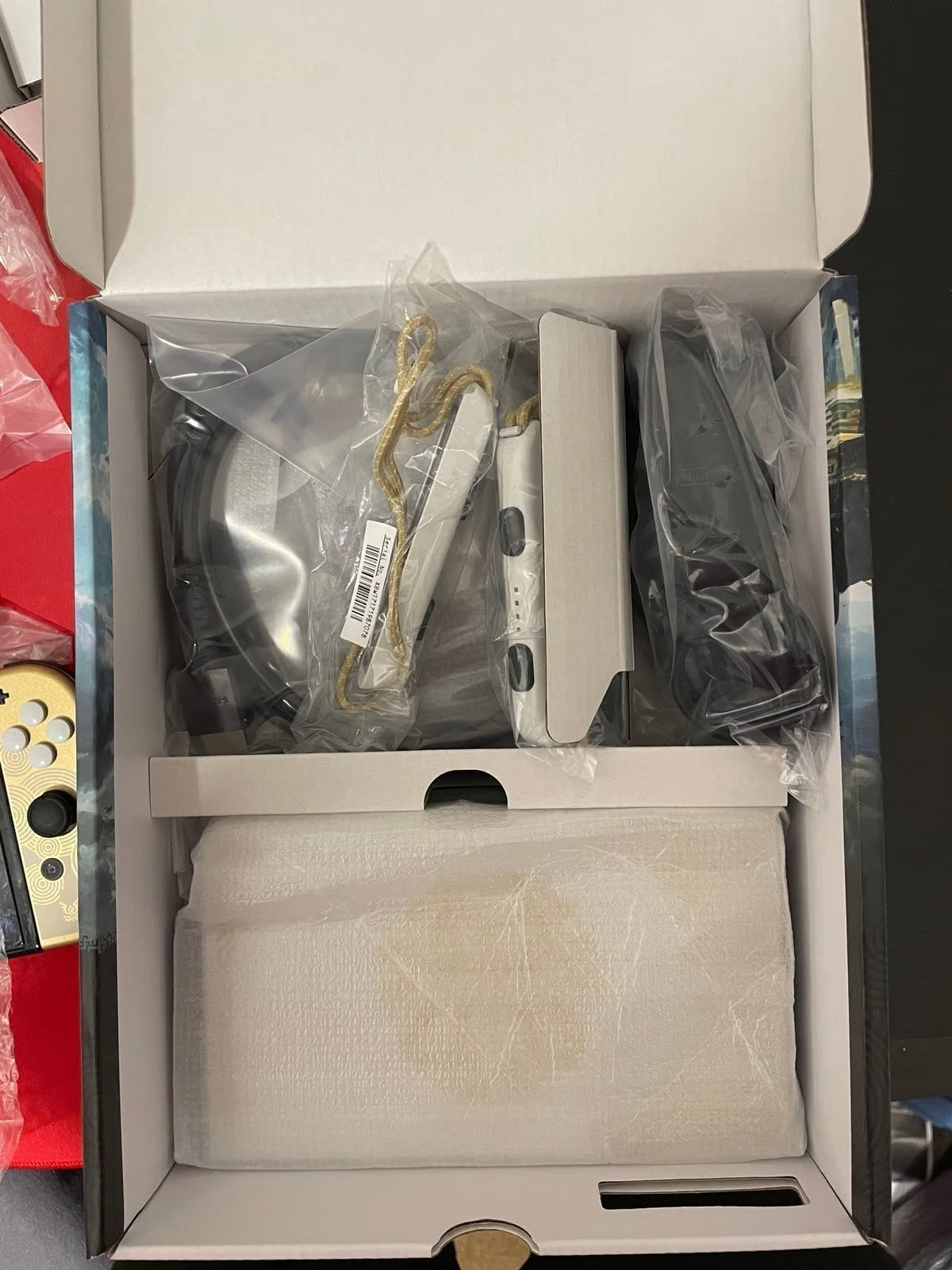 zelda tears of the kingdom Nintendo switch oled special edition + travel bag 2W89