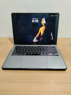 Grey MacBook Pro 2020 M1 With Touchbar 1L75