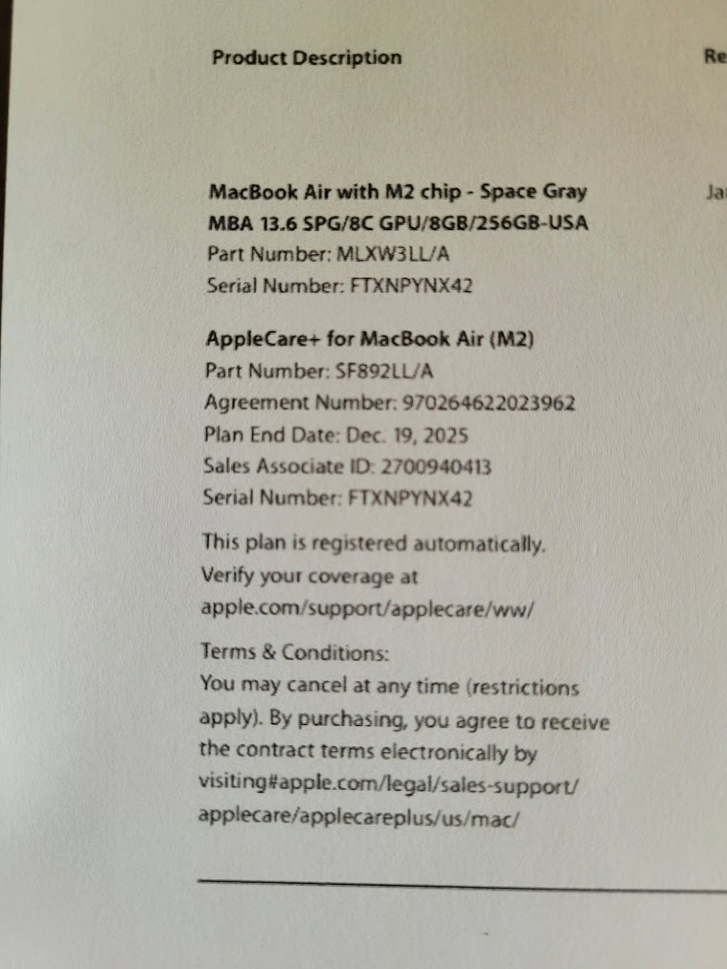 MacBook Air with M2 chip 3H66