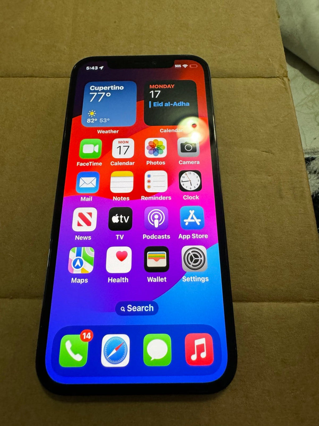 Apple iPhone 12 Pro 256 GB in Pacific Blue for Unlocked 5Z95