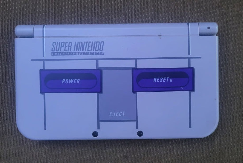 Nintendo 3DS XL SNES Edition RARE