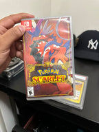 Nintendo Switch OLED with Pok茅mon scarlet 6T81