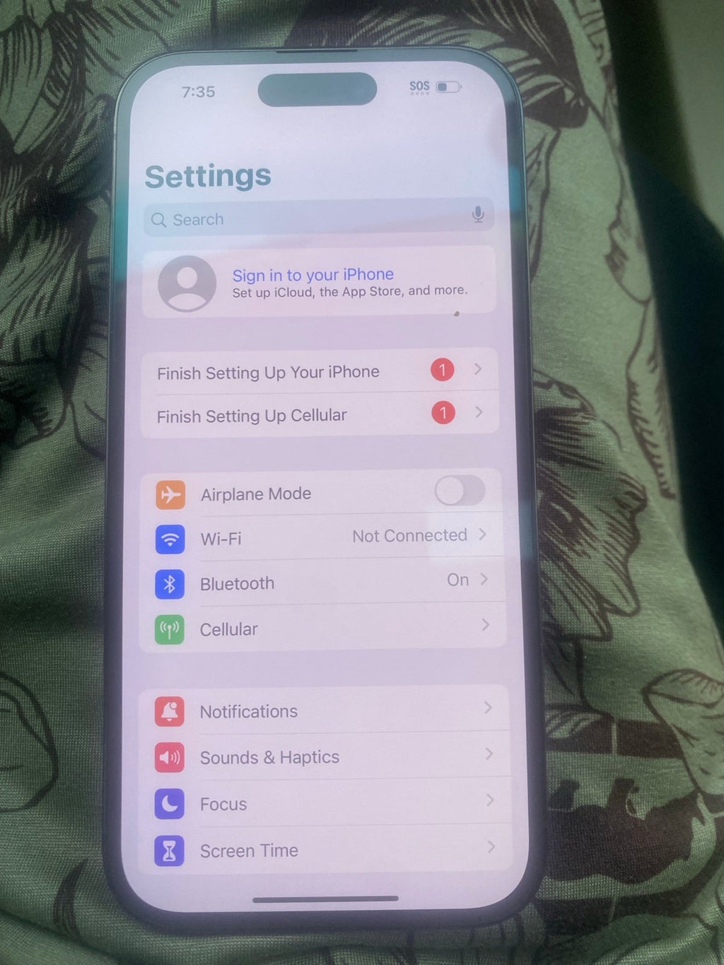 Apple iPhone 14 Pro 128 GB in Deep Purple 3L82