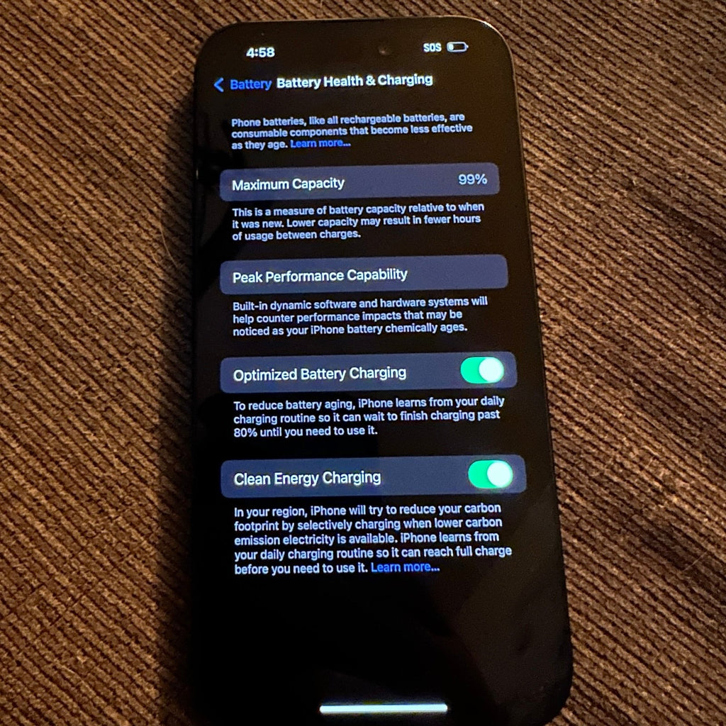 iPhone 14 Pro Unlocked 128 GB 6U12