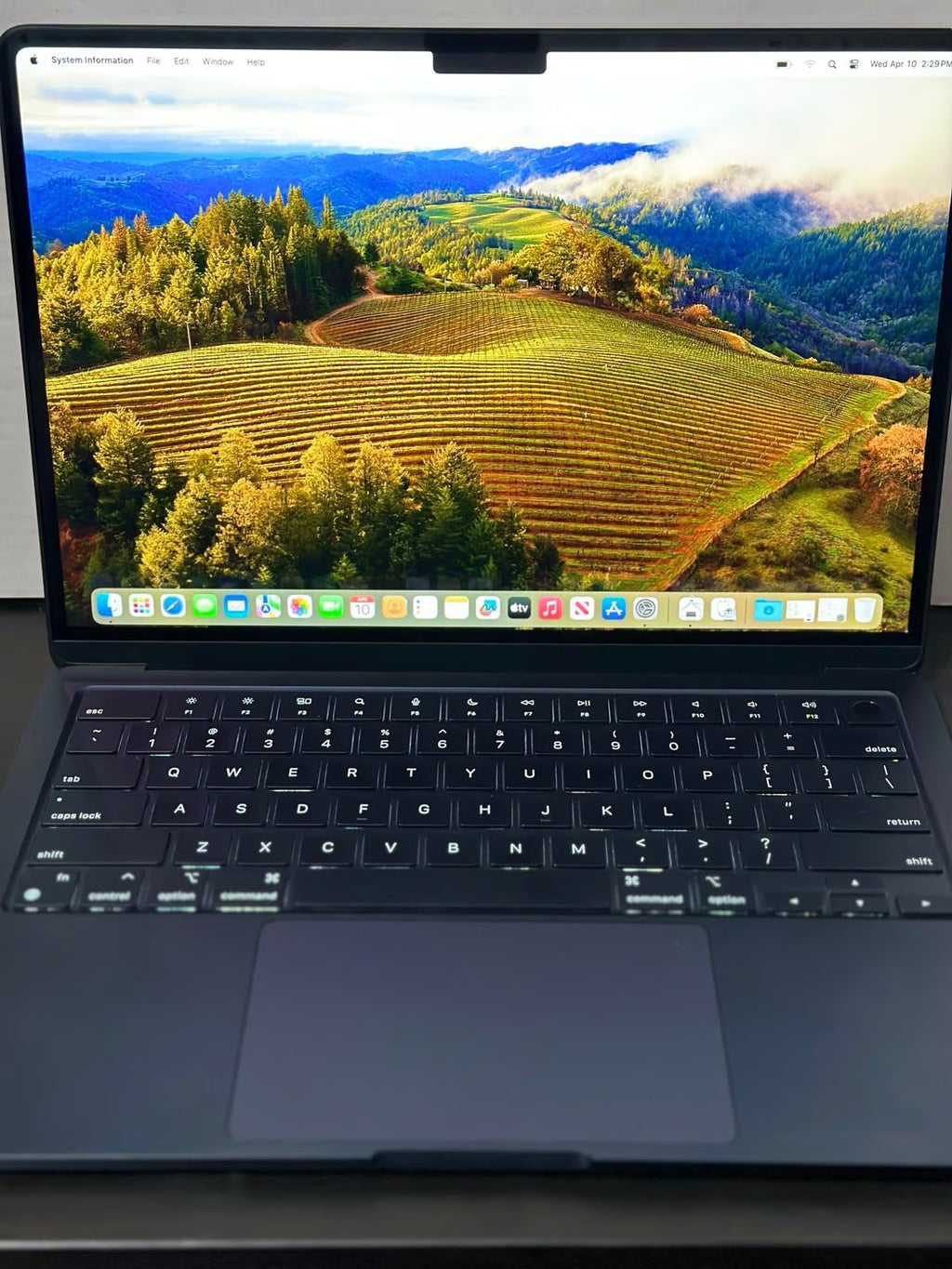 M2 Macbook Air 21 BATTERY CYCLES 9D79