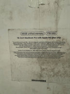 macbook pro 16 inch 1O97