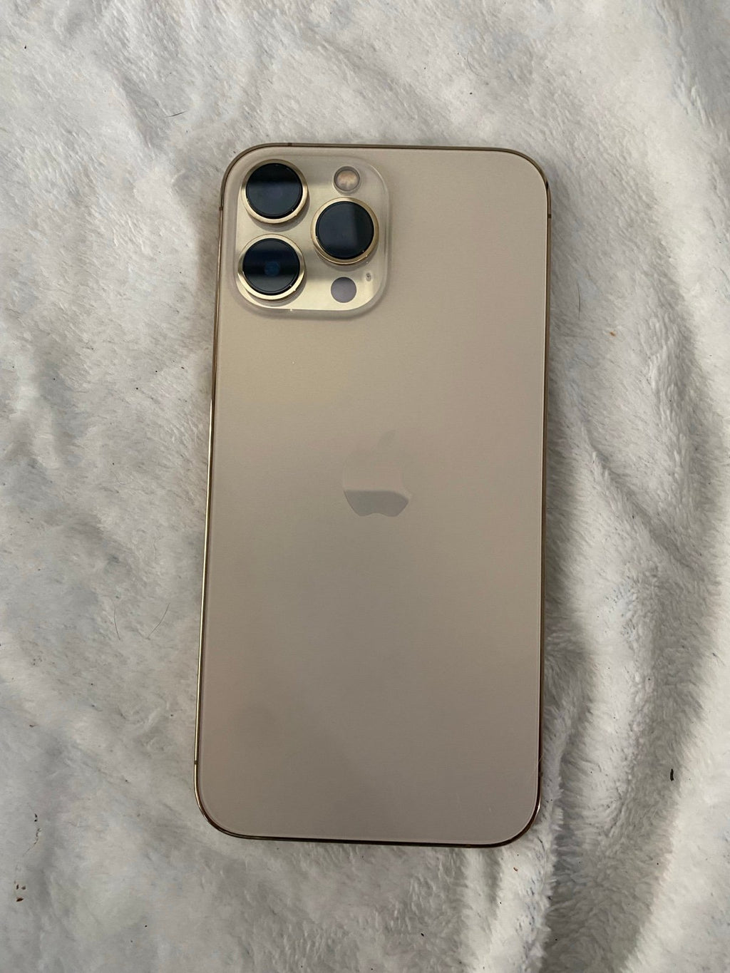 Apple iPhone 13 Pro Max 256GB Factory Reset - Very Good - Gold Color Free Ship 5P99