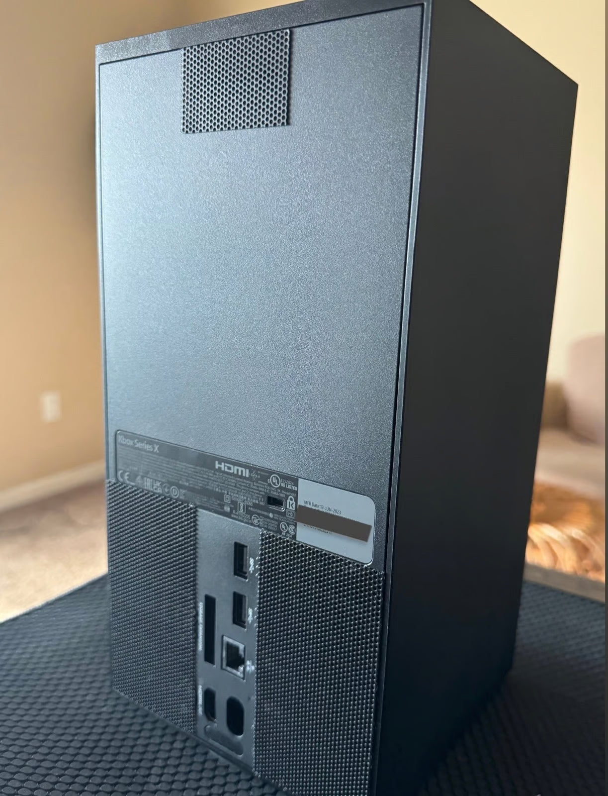 Xbox Series X Console with Red Controller 6D39