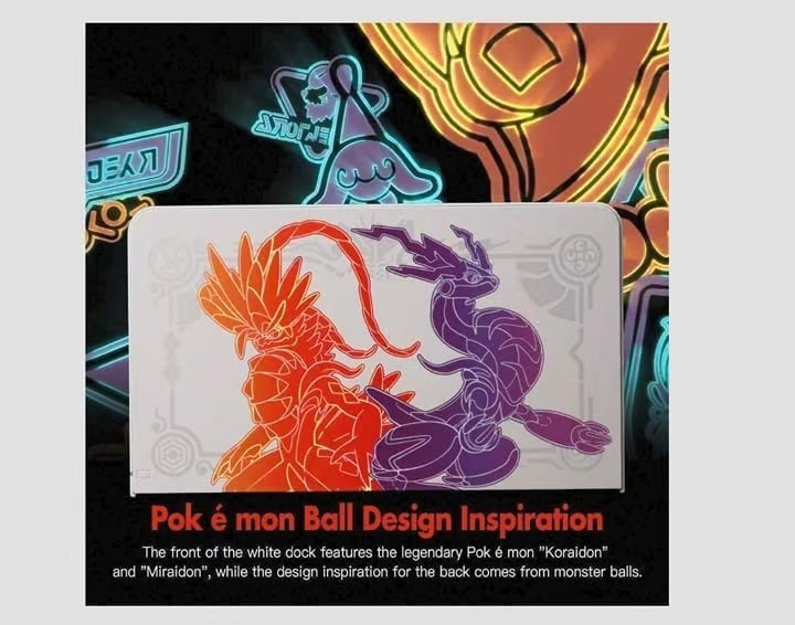 Nintendo Switch OLED Model Scarlet & Violet Edition 1J83