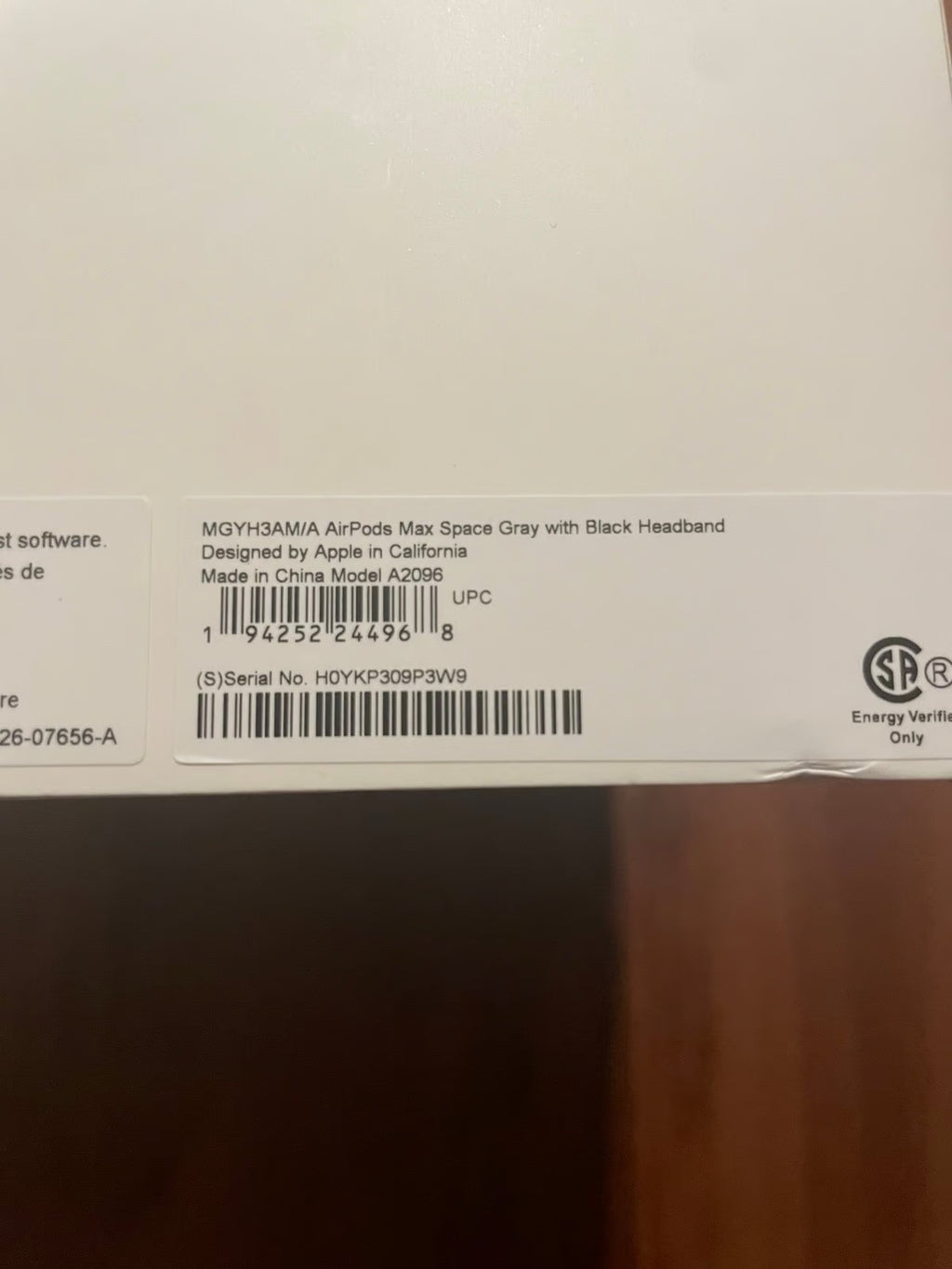 Apple AirPods Max with Smart Case in Space Gray 9B67