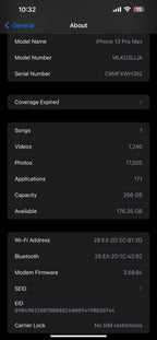 iphone 13 pro max phone unlocked 8O82