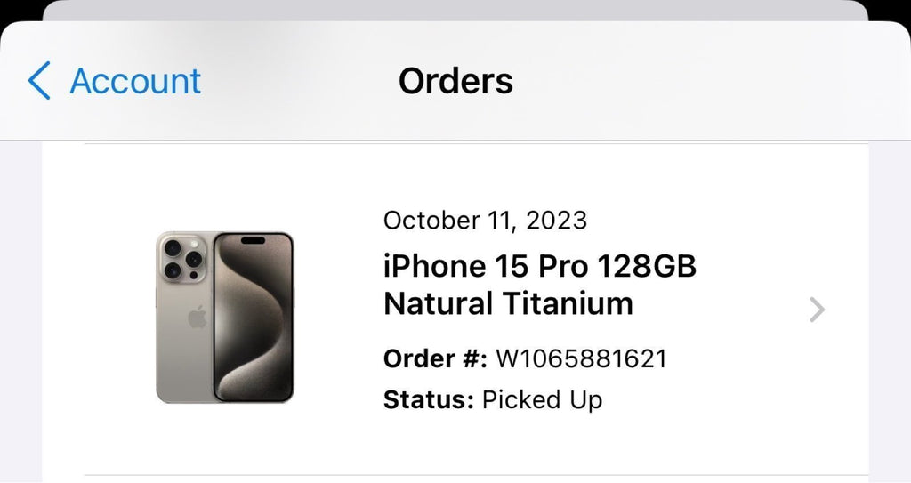 APPLE IPHONE 15 PRO 128 GB NATURAL TITANIUM 1X28