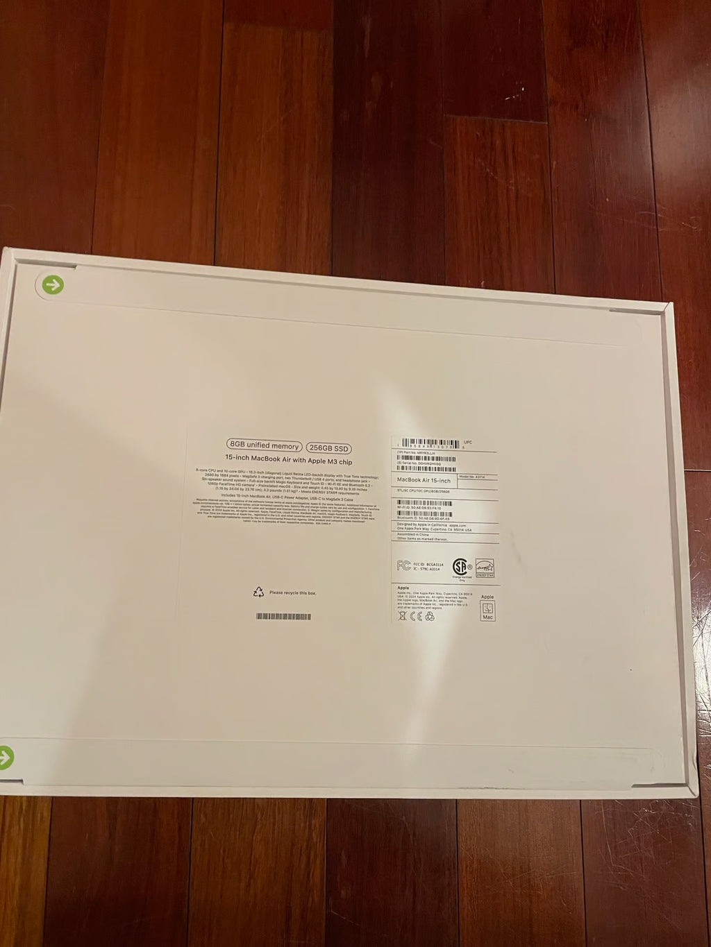 Apple Macbook Air 15in. 8E61