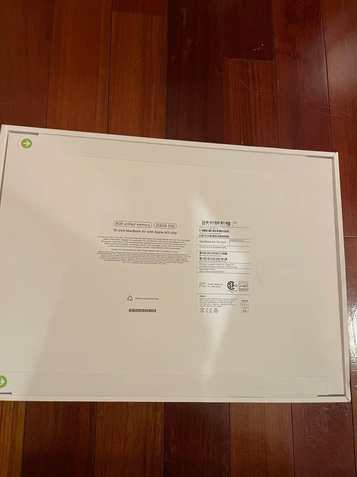 Apple Macbook Air 15in. 8E61