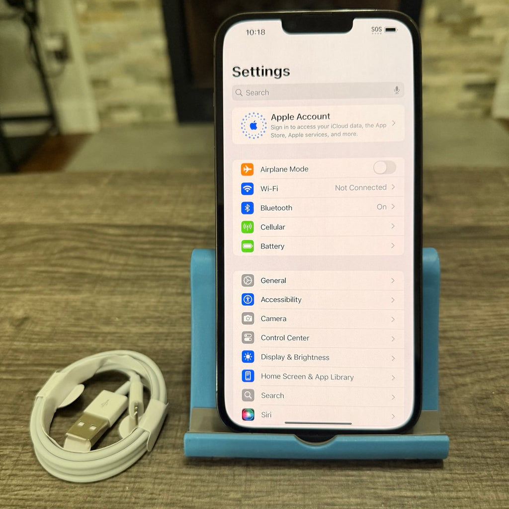 Unlocked Apple iPhone 13 Pro Max 256GB Graphite 3O22