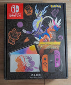 Nintendo Switch 鈥?OLED Model - Pok茅mon Scarlet & Violet Edition Console 3X75