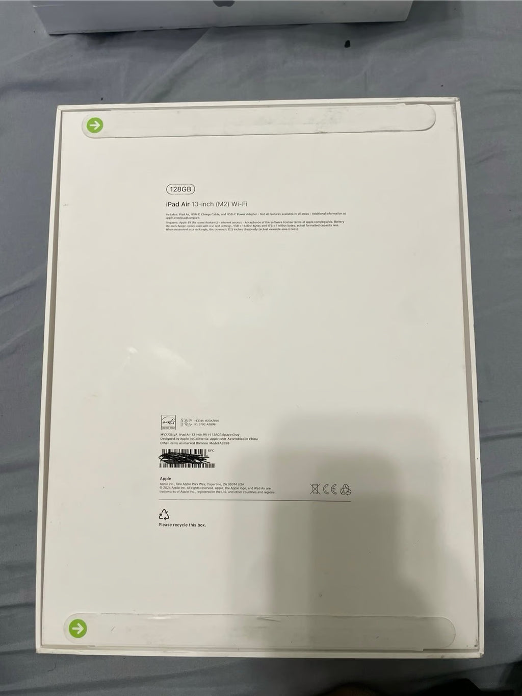 2024 Apple iPad Air 128GB (M2 Chip) 13-Inch 9Q73