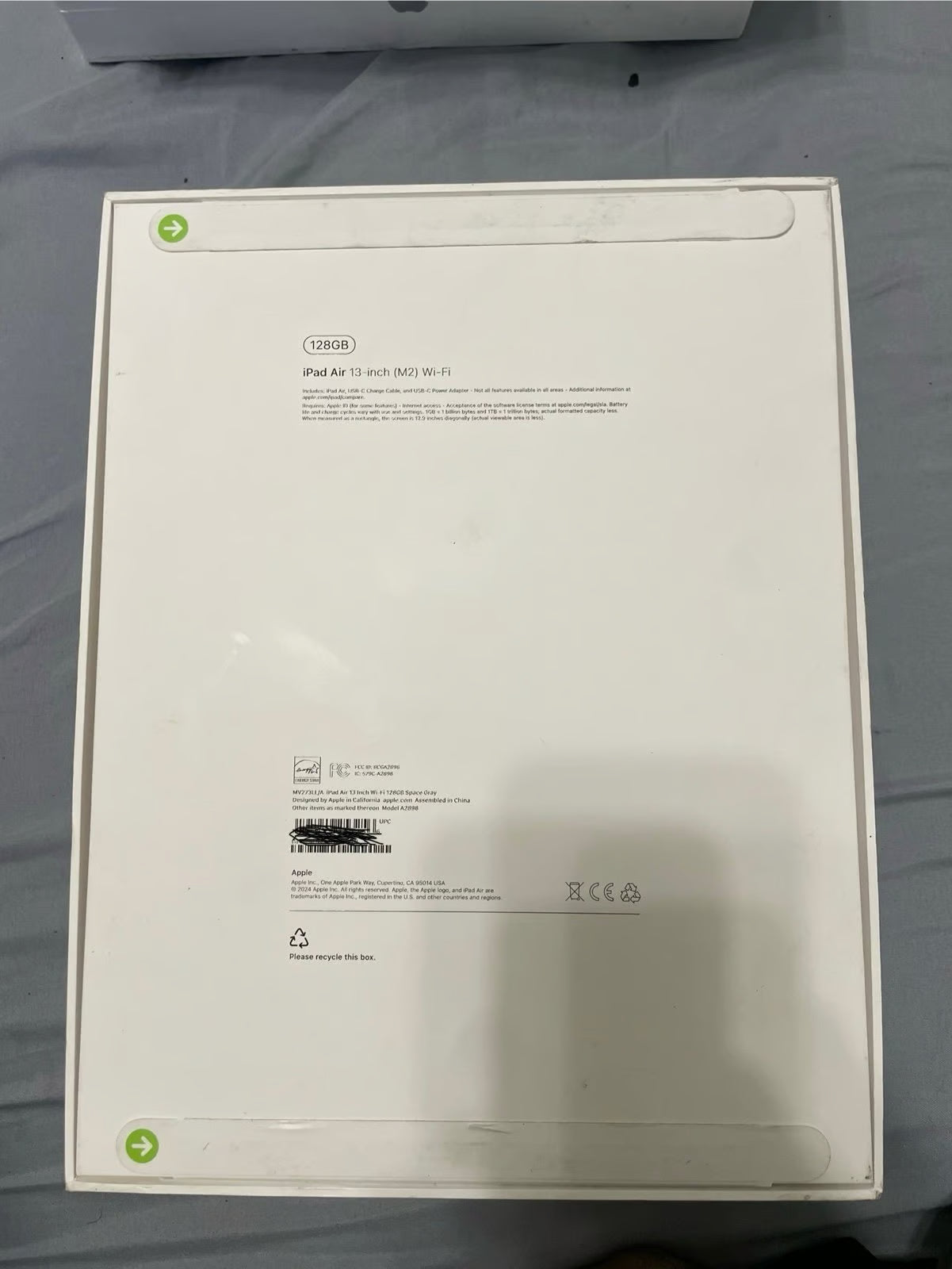 2024 Apple iPad Air 128GB (M2 Chip) 13-Inch 9Q73