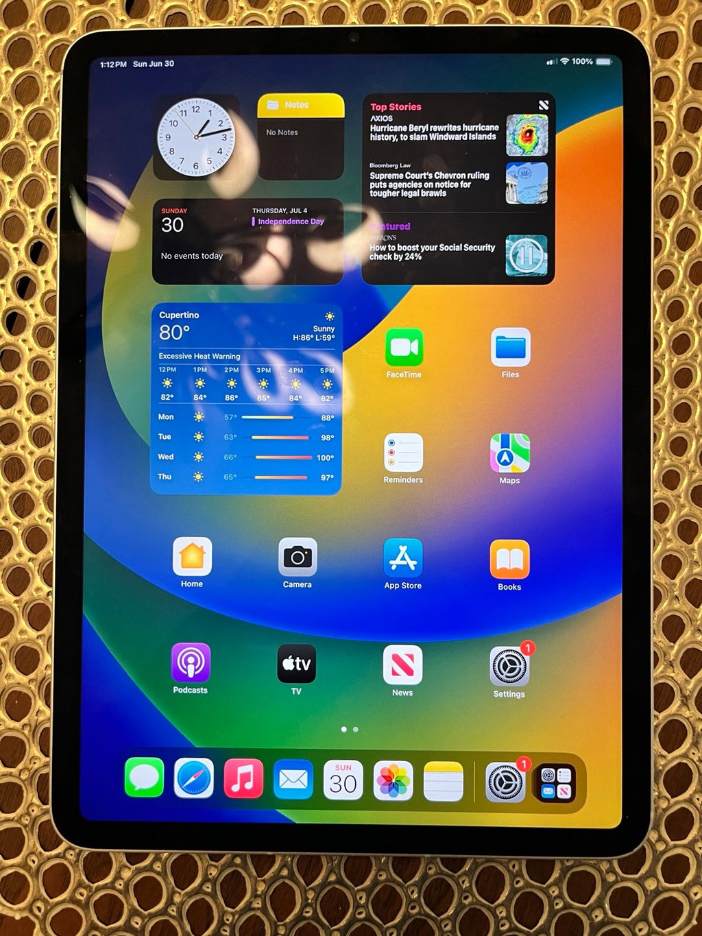 Apple iPad Pro 3rd Generation 128 GB in Space Gray 3J33