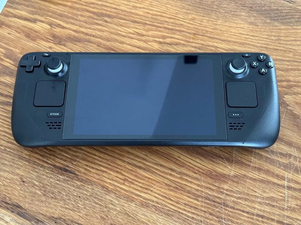 Valve Steam Deck 256GB - Black with gulikit hall effect thumbsticks 3S92