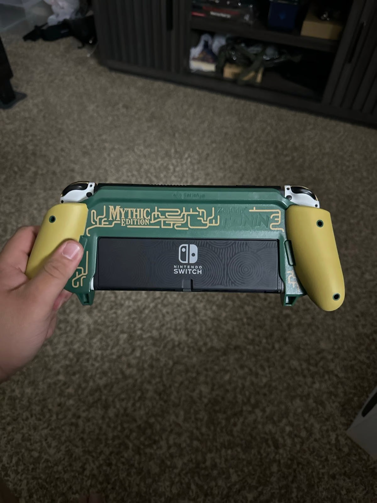 Nintendo Switch legend of Zelda tears of the kingdom OLED console 9R29