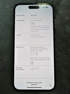 Apple iPhone 14 Pro Max 128 GB in Space Black Unlocked 5V93