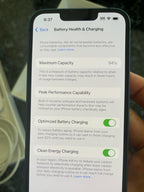 Apple iPhone 13 128 GB in Blue 9X39