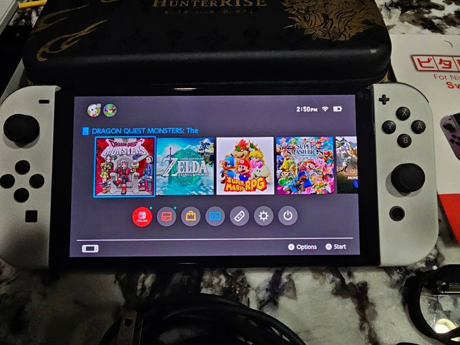 Nintendo Switch OLED + Case and Accessories! 9M73
