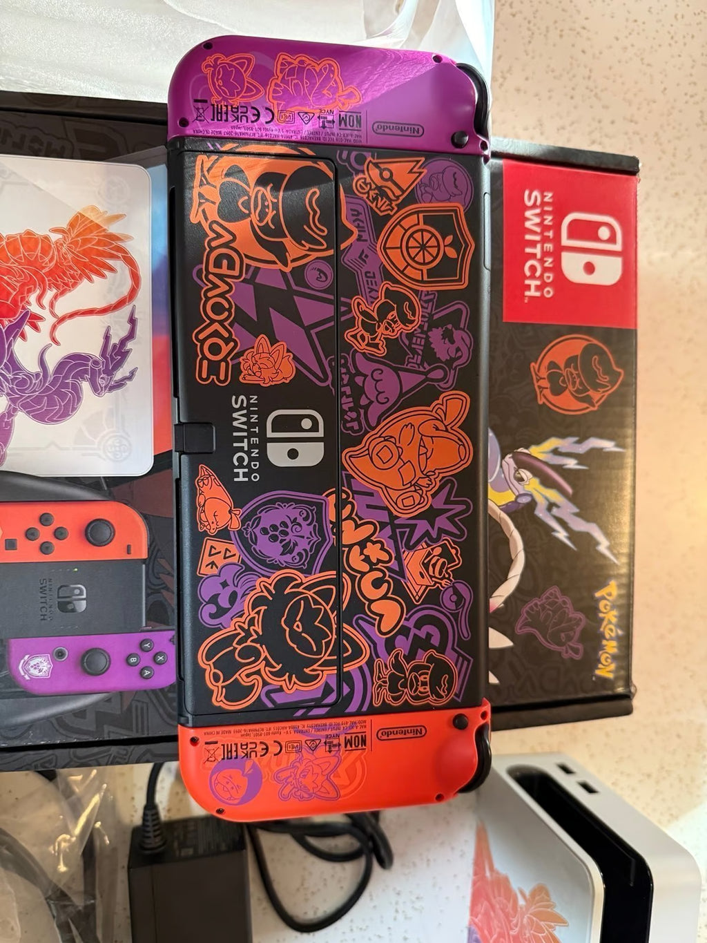 Nintendo switch OLED Pokemon scarlet and violet edition 6G13