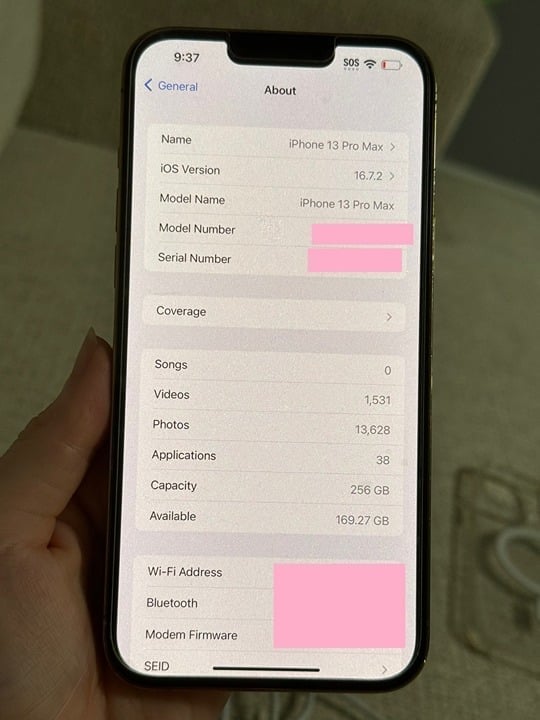 Iphone 13 pro max Gold 256 GB phone unlocked I DON'T ACCEPT OFFERS! 9A51