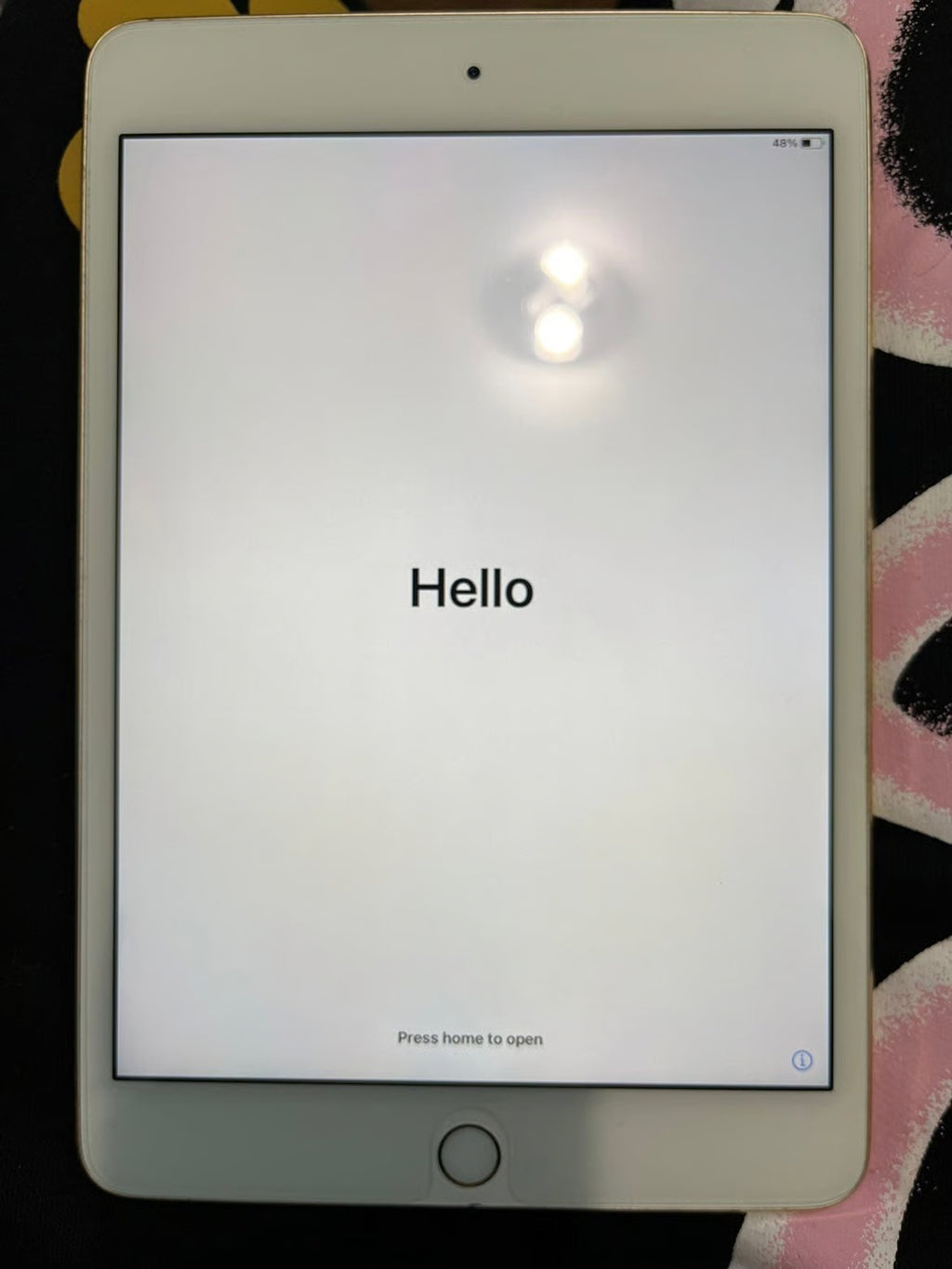 Apple iPad Mini 4th Generation 128 GB in Gold 8F33