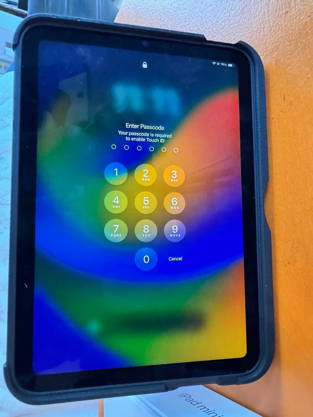 Purple iPad Mini: Back to the Future - WiFi used for AI Testing A17 Pro 7th gen 6P23