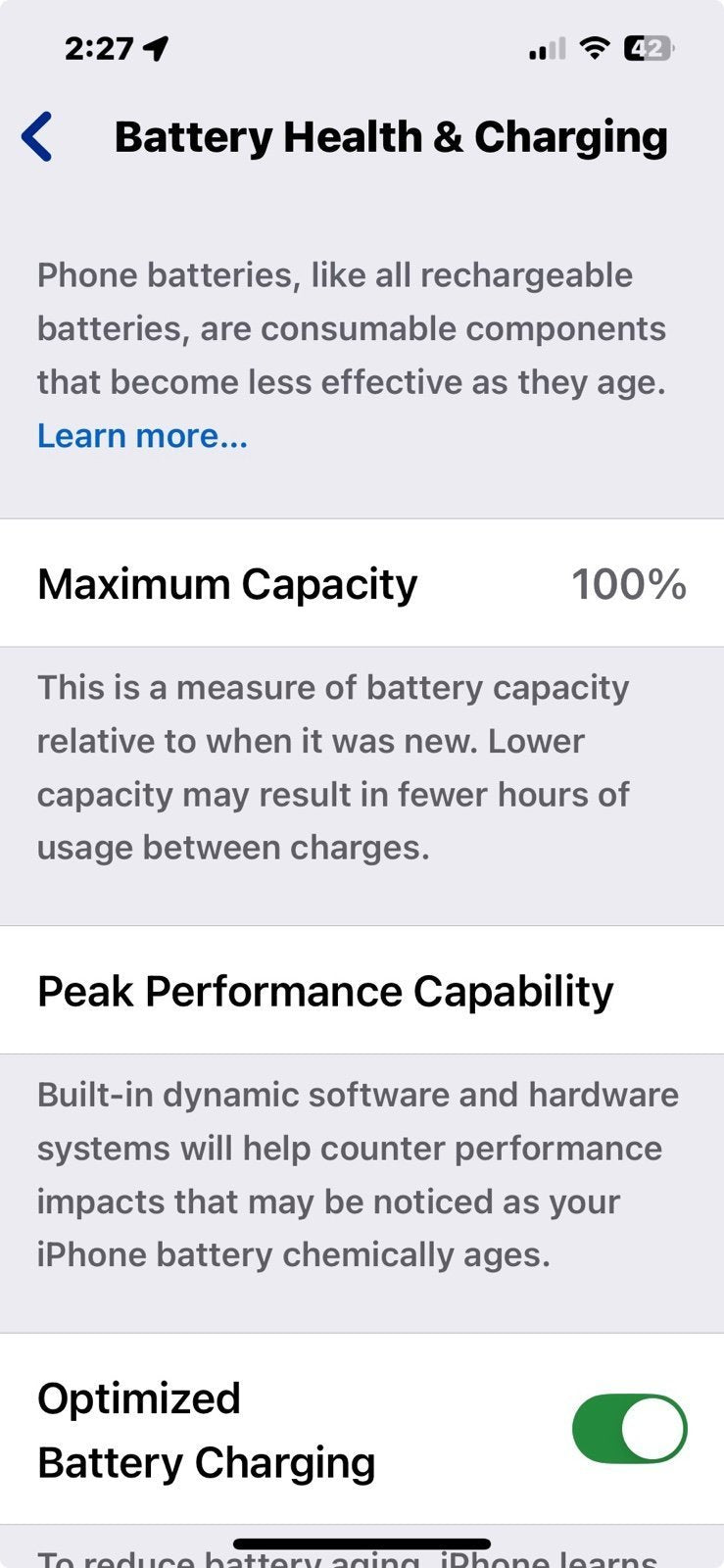 Apple IPhone 13 Pro Max 256GB Unlocked ~ Battery Health 100% 8Y72