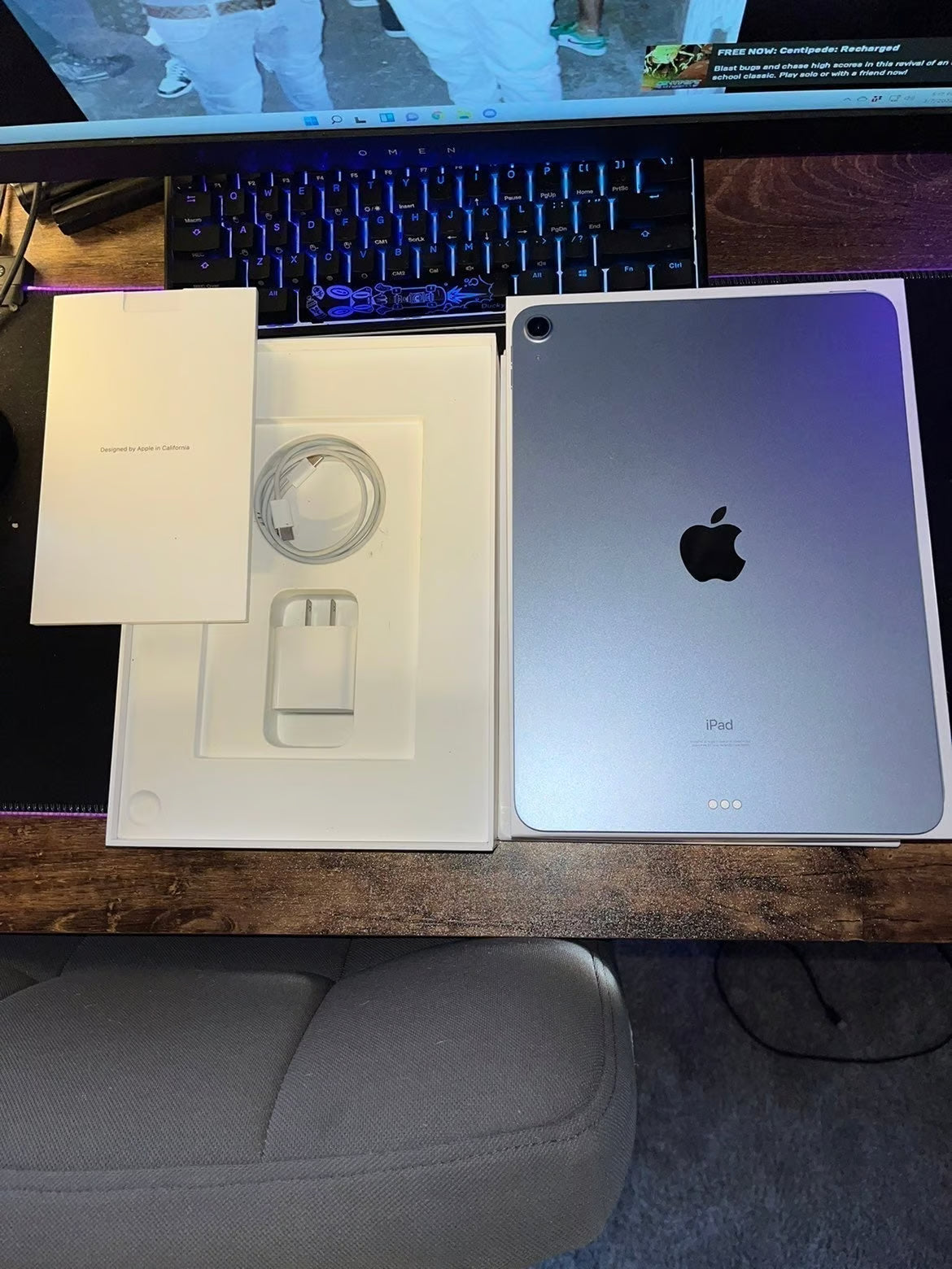 Ipad Air Wi-Fi 64GB - Sky Blue 1M87