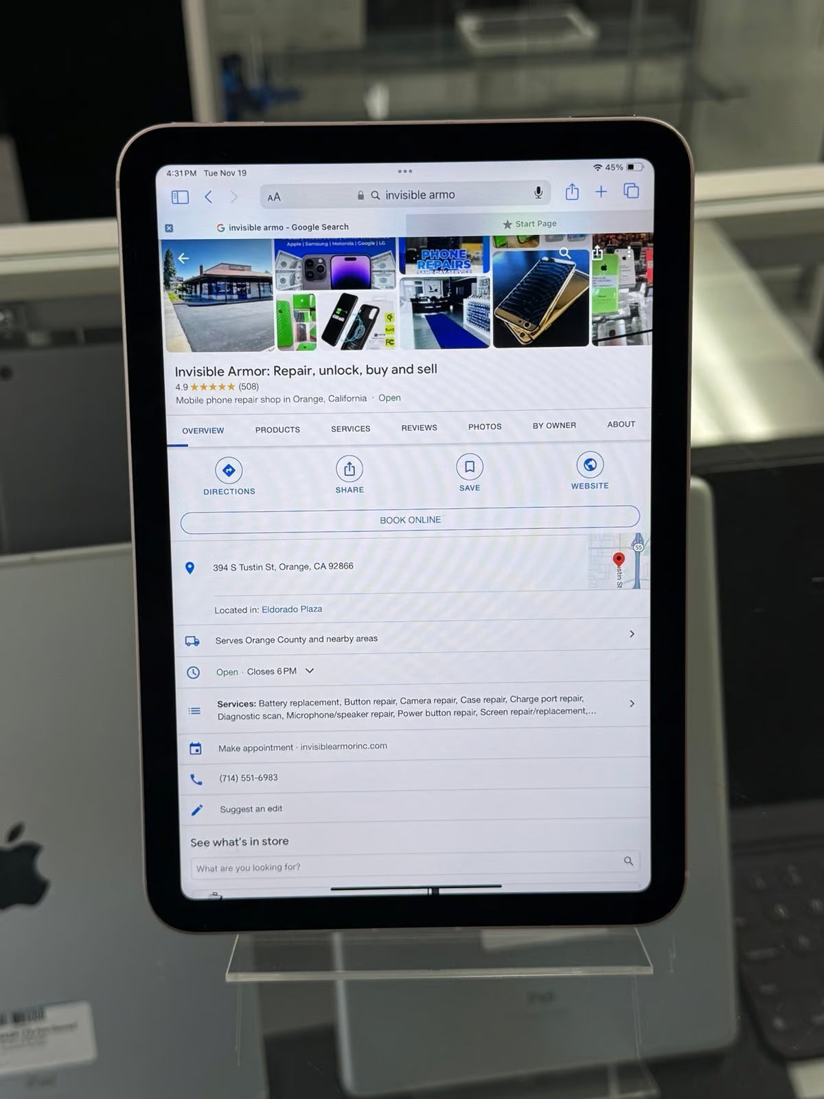 Apple iPad mini 6 256gb 3Q88