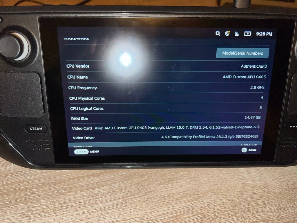 ON HOLD steam deck 512gb LCD 1X86