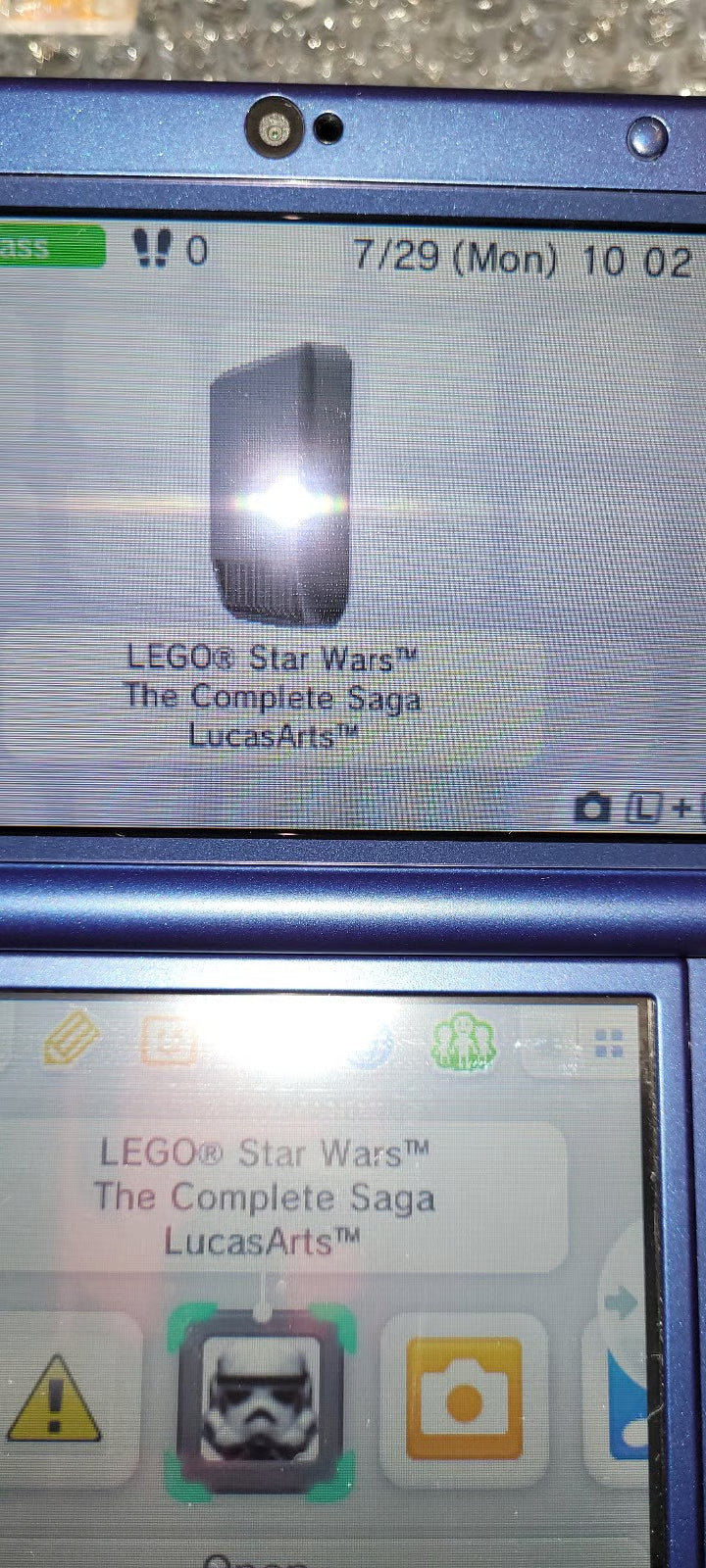 New Nintendo 3DS XL Galaxy in Blue, Purple