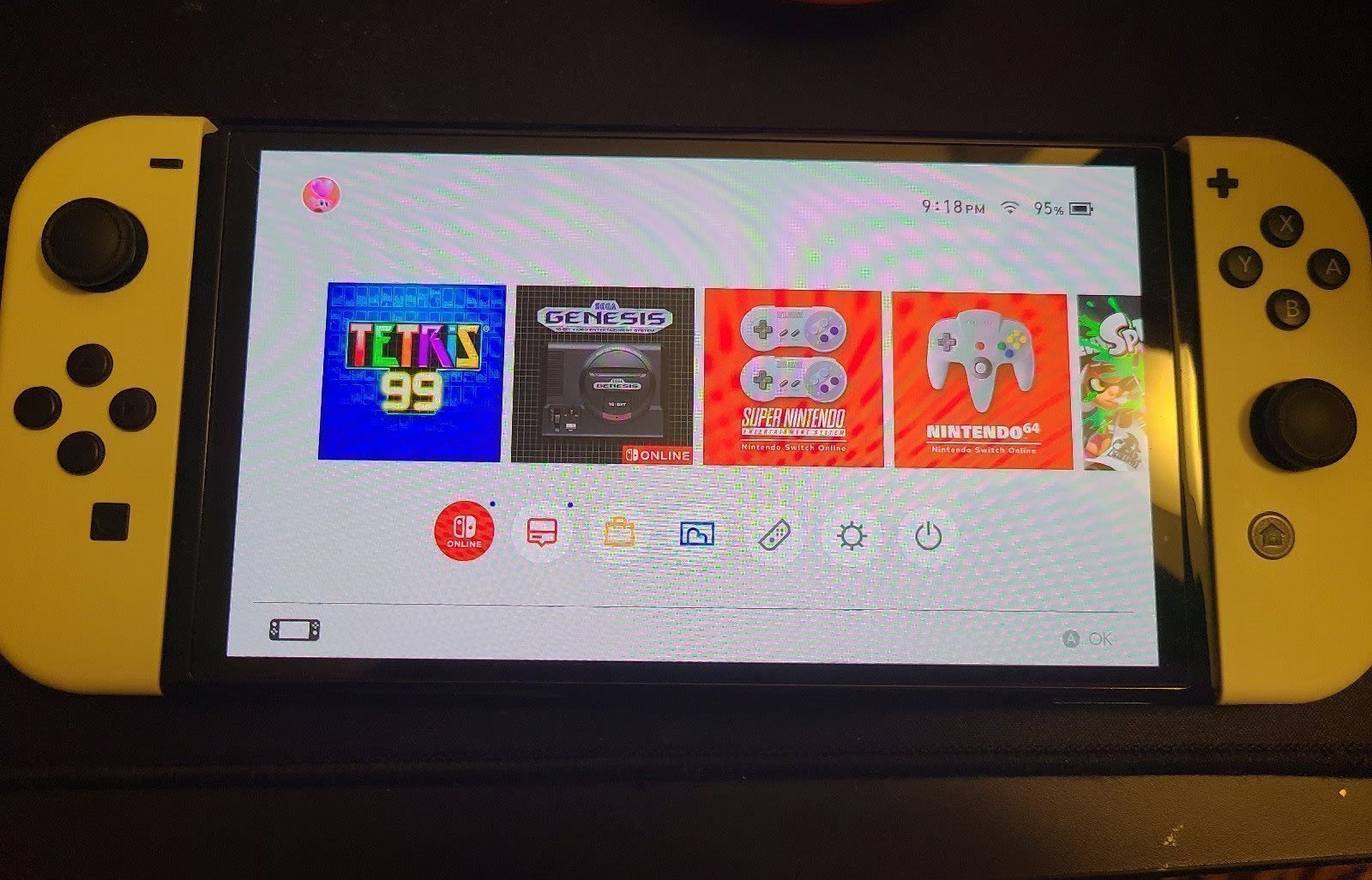 Nintendo Switch OLED bundle- NO BOX 8N36