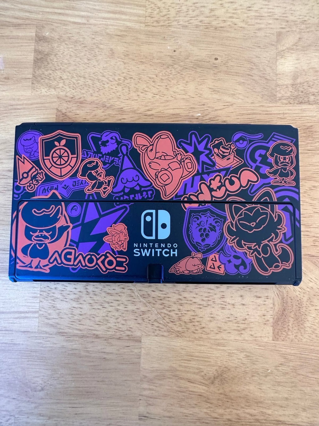 Nintendo Switch Pok茅mon Scarlet and Violet OLED EDITION with Grip Case 5R72