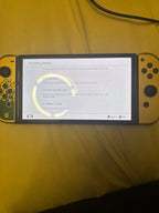 OLED Nintendo Switch Zelda Edition + Game 8X28