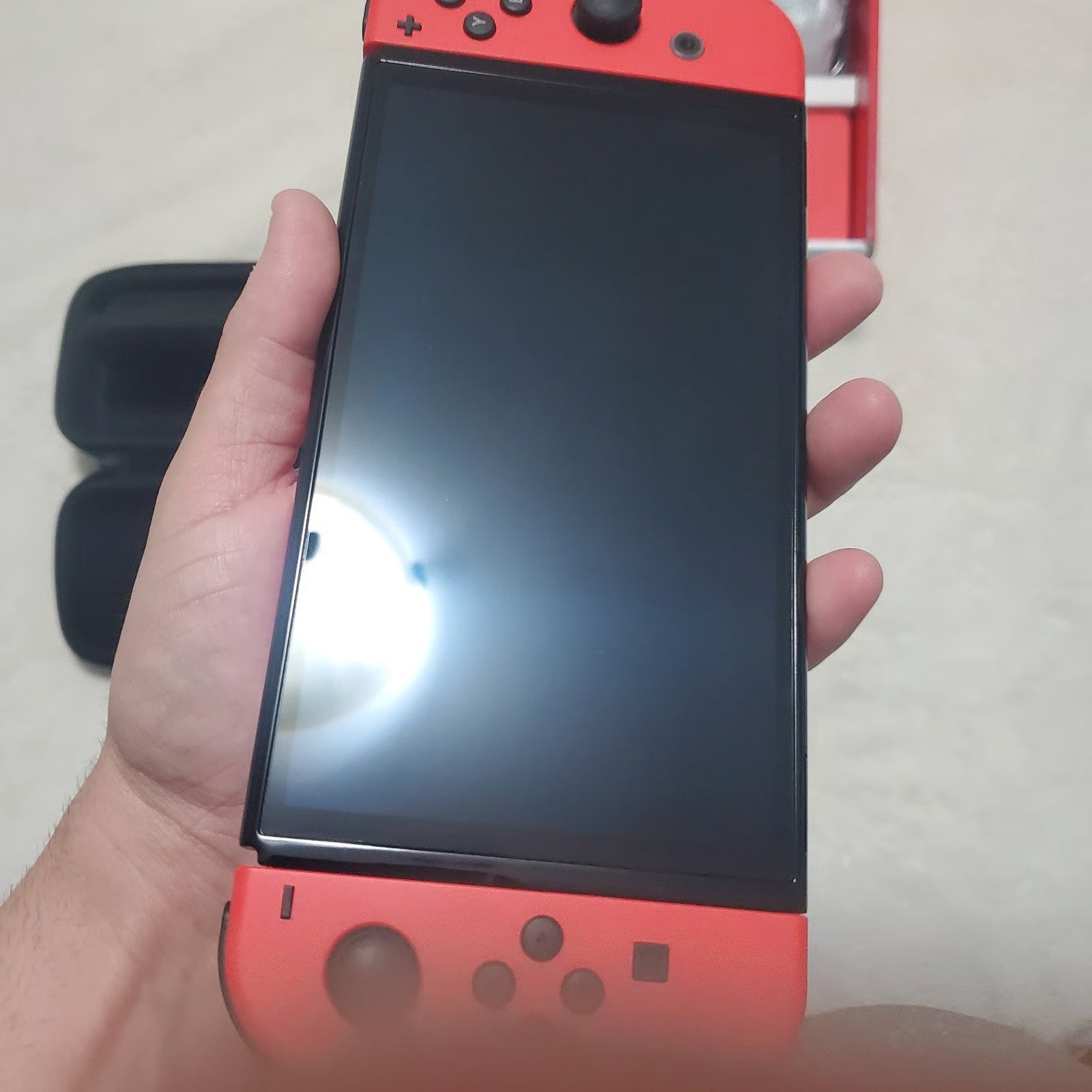 Nintendo switch oled mario with hekate rp-2040 128gb memory and all games free 1B21