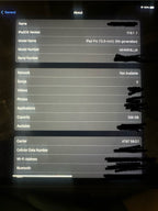 iPad Pro 12.9 inch 256GB (5th Generation) Wi-Fi + Cellular *Unlocked includes Sp 9K88