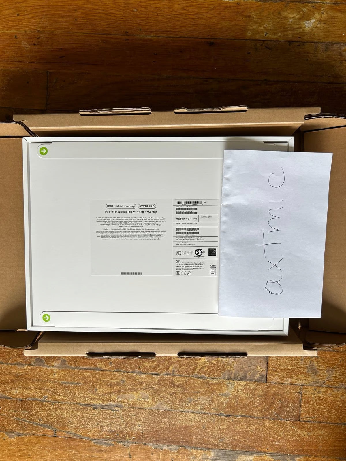 Apple 2023 14"" MacBook Pro Laptop M3 Pro 6S81