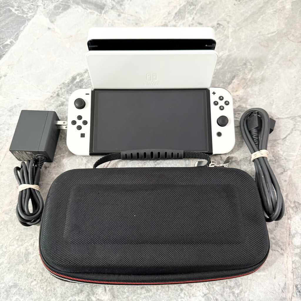 Nintendo Switch OLED White Bundle 6R11